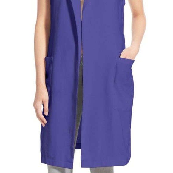 NWT - XL - Trouve Long Trench Vest - Picture 2 of 2